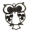 Pendant/Charm. Fashion Zinc Alloy Jewelry Findings. Lead-free. Animal 45x35mm. Sold by Bag