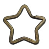 Pendant/Charm. Fashion Zinc Alloy Jewelry Findings. Lead-free. Star 35mm. Sold by Bag
