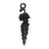 Pendant/Charm. Fashion Zinc Alloy Jewelry Findings. Lead-free. Umbrella 27x6mm. Sold by Bag