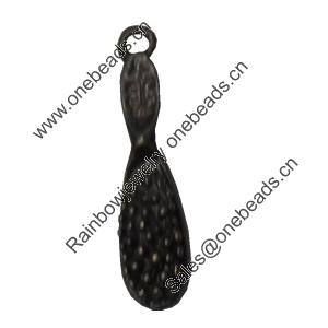 Pendant/Charm. Fashion Zinc Alloy Jewelry Findings. Lead-free. 26x6mm. Sold by Bag