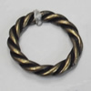 Donut. Fashion Zinc Alloy Jewelry Findings. Lead-free. 24mm,17.5mm. Sold by Bag