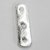 Connetor. Fashion Zinc Alloy Jewelry Findings. Lead-free. 22x6mm. Sold by Bag