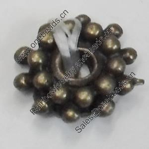 Spacer. Fashion Zinc Alloy Jewelry Findings. Lead-free. 10mm. Hole:2.5mm. Sold by Bag