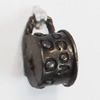 Pendant/Charm. Fashion Zinc Alloy Jewelry Findings. Lead-free. Drum 16x10mm,7mm. Sold by Bag