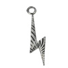 Pendant/Charm. Fashion Zinc Alloy Jewelry Findings. Lead-free. 33x7mm. Sold by Bag
