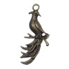 Pendant/Charm. Fashion Zinc Alloy Jewelry Findings. Lead-free. Animal 38x19mm. Sold by Bag
