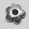 Spacer. Fashion Zinc Alloy Jewelry Findings. Lead-free. 6mm. Hole:1mm. Sold by Bag