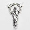 Connetor. Fashion Zinc Alloy Jewelry Findings. Lead-free. 24x14mm. Sold by Bag