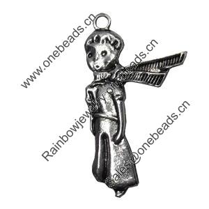 Pendant/Charm. Fashion Zinc Alloy Jewelry Findings. Lead-free. 45x54mm. Sold by Bag