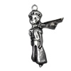 Pendant/Charm. Fashion Zinc Alloy Jewelry Findings. Lead-free. 45x54mm. Sold by Bag