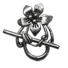 Clasps. Fashion Zinc Alloy Jewelry Findings. Lead-free. 20x29mm,30mm. Sold by Bag