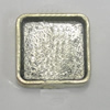 Zinc Alloy Cabochon Settings. Fashion Jewelry Findings. Lead-free. 12mm. Inner Dia:8mm. Sold by Bag