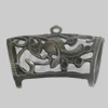 Zinc Alloy Bali & Cord End Caps. Fashion Jewelry Findings. Lead-free. 24x42mm. Sold by Bag