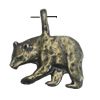 Pendant/Charm. Fashion Zinc Alloy Jewelry Findings. Lead-free. Animal 22x27mm. Sold by Bag