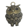 Pendant/Charm. Fashion Zinc Alloy Jewelry Findings. Lead-free. Animal 18x28mm. Sold by Bag