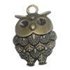 Pendant/Charm. Fashion Zinc Alloy Jewelry Findings. Lead-free. Animal 18x28mm. Sold by Bag