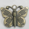 Pendant/Charm. Fashion Zinc Alloy Jewelry Findings. Lead-free. Animal 20x26mm. Sold by Bag