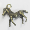 Pendant/Charm. Fashion Zinc Alloy Jewelry Findings. Lead-free. Animal 20x21mm. Sold by Bag