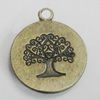 Pendant/Charm. Fashion Zinc Alloy Jewelry Findings. Lead-free. 22x19mm. Sold by Bag