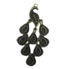 Pendant/Charm. Fashion Zinc Alloy Jewelry Findings. Lead-free. Animal 55x26mm. Sold by PC