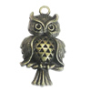 Pendant/Charm. Fashion Zinc Alloy Jewelry Findings. Lead-free. Animal 31x16mm. Sold by Bag