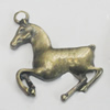 Pendant/Charm. Fashion Zinc Alloy Jewelry Findings. Lead-free. Animal 25x29mm. Sold by Bag