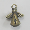 Pendant/Charm. Fashion Zinc Alloy Jewelry Findings. Lead-free. 12x16mm. Sold by Bag