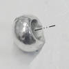 Beads. Fashion Zinc Alloy Jewelry Findings. Lead-free. 4x2mm. Hole:3mm. Sold by Bag