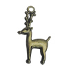 Pendant/Charm. Fashion Zinc Alloy Jewelry Findings. Lead-free. Animal 28x15mm. Sold by Bag