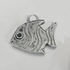 Pendant/Charm. Fashion Zinc Alloy Jewelry Findings. Lead-free. Animal 20x18mm. Sold by Bag