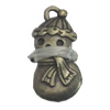 Pendant/Charm. Fashion Zinc Alloy Jewelry Findings. Lead-free. 18x8mm. Sold by Bag