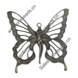 Pendant/Charm. Fashion Zinc Alloy Jewelry Findings. Lead-free. Animal 58x58mm. Sold by PC
