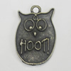 Pendant/Charm. Fashion Zinc Alloy Jewelry Findings. Lead-free. Animal 24x16mm. Sold by Bag