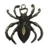 Pendant/Charm. Fashion Zinc Alloy Jewelry Findings. Lead-free. Animal 43x38mm. Sold by PC