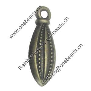Pendant/Charm. Fashion Zinc Alloy Jewelry Findings. Lead-free. Horse Eye 20x7mm. Sold by Bag