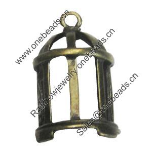 Pendant/Charm. Fashion Zinc Alloy Jewelry Findings. Lead-free. 31x16mm. Sold by Bag