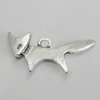 Pendant/Charm. Fashion Zinc Alloy Jewelry Findings. Lead-free. Animal 19x10mm. Sold by Bag