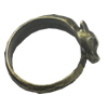 Zinc Alloy Ring. Fashion Jewelry Findings. Lead-free. 24x24mm. 17.5mm. Sold by Bag