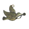 Pendant/Charm. Fashion Zinc Alloy Jewelry Findings. Lead-free. Animal 26x20mm. Sold by Bag