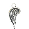 Pendant/Charm. Fashion Zinc Alloy Jewelry Findings. Lead-free. 18x8mm. Sold by Bag