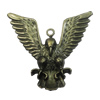 Pendant/Charm. Fashion Zinc Alloy Jewelry Findings. Lead-free. Animal 38x42mm. Sold by Bag