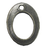 Pendant/Charm. Fashion Zinc Alloy Jewelry Findings. Lead-free. Flat oval 39x28mm. Sold by PC
