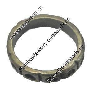 Donut. Fashion Zinc Alloy Jewelry Findings. Lead-free. 19mm,15.5mm. Sold by Bag