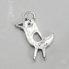 Pendant/Charm. Fashion Zinc Alloy Jewelry Findings. Lead-free. Animal 21x15mm. Sold by Bag