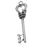 Pendant/Charm. Fashion Zinc Alloy Jewelry Findings. Lead-free. 42x11mm. Sold by Bag