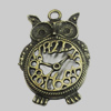 Pendant/Charm. Fashion Zinc Alloy Jewelry Findings. Lead-free. Animal 49x32mm. Sold by PC
