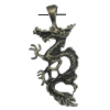 Pendant/Charm. Fashion Zinc Alloy Jewelry Findings. Lead-free. Animal 45x22mm. Sold by Bag