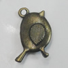 Pendant/Charm. Fashion Zinc Alloy Jewelry Findings. Lead-free. Animal 14x20mm. Sold by Bag
