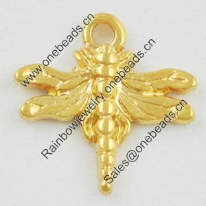Pendant/Charm. Fashion Zinc Alloy Jewelry Findings. Lead-free. Animal 9x9mm. Sold by Bag