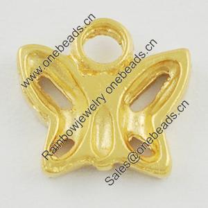 Pendant/Charm. Fashion Zinc Alloy Jewelry Findings. Lead-free. Animal 10x9mm. Sold by Bag